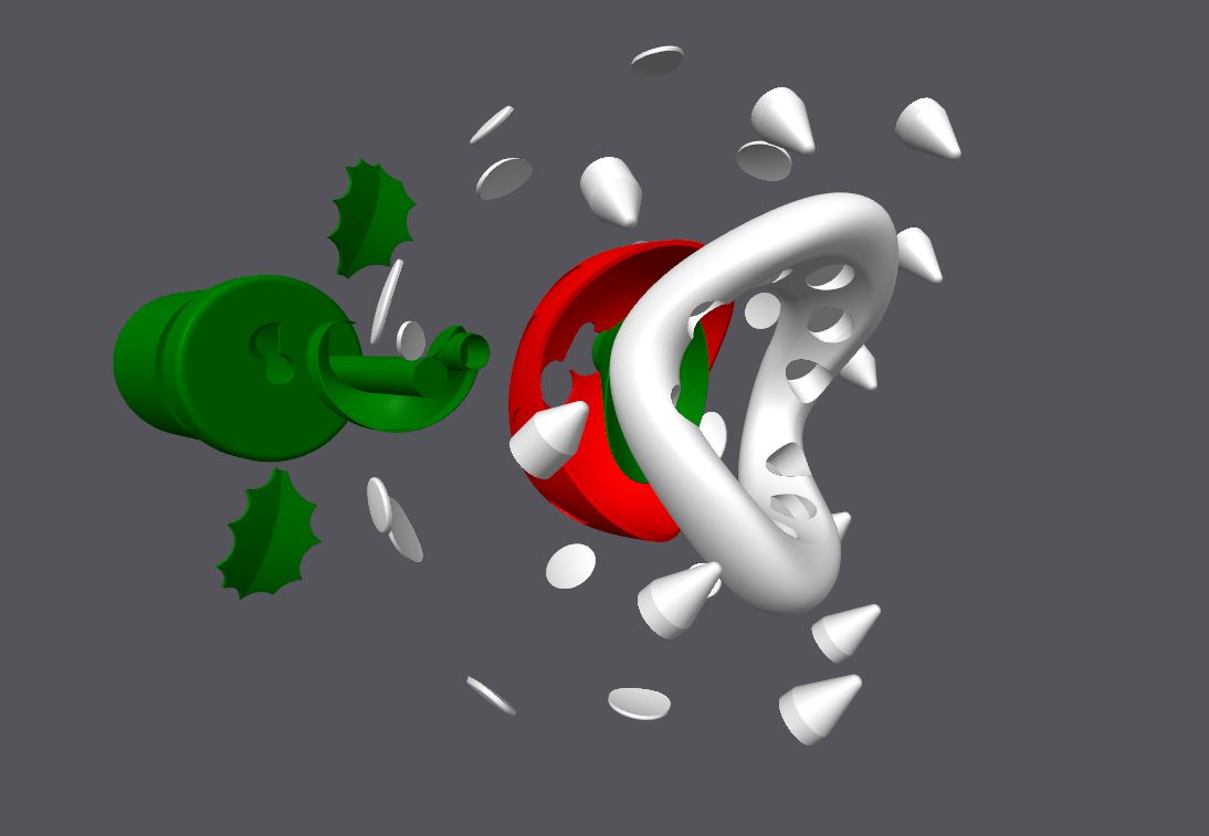 #764 Mario Piranha Plant Large Spiral Piggy Bank — vue 6
