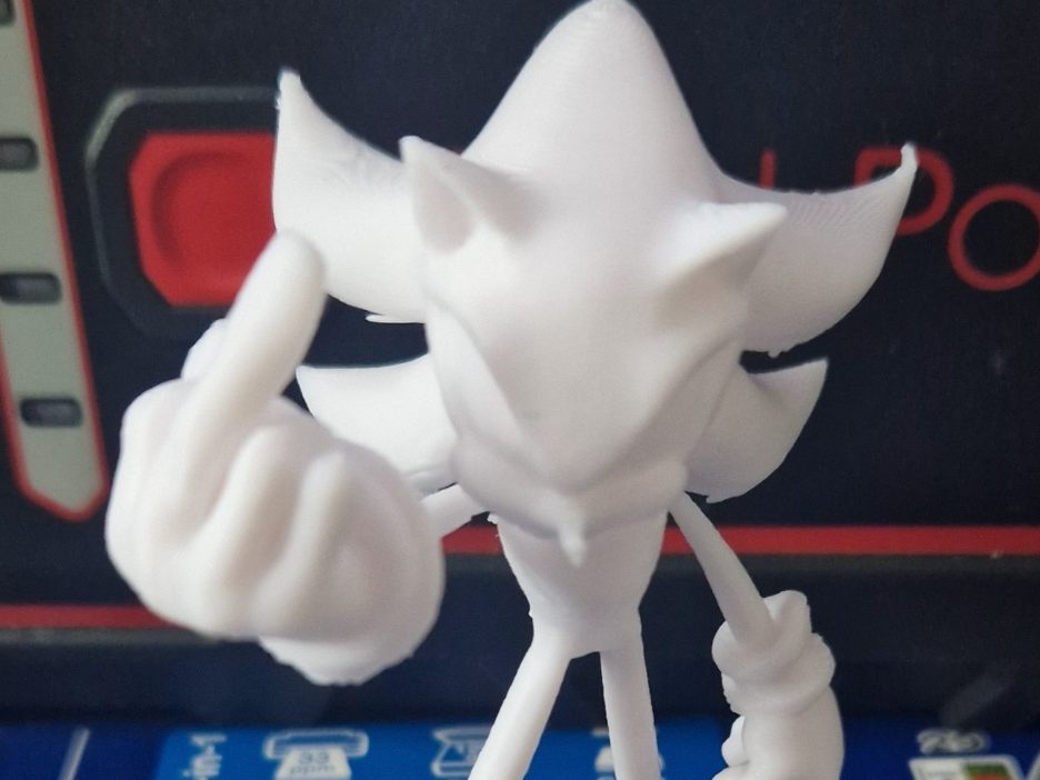 #792 Sonic Nero Dito Medio — vue 2