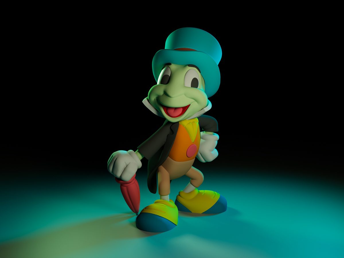 #796 Jiminy Cricket - Pinocchio Fan Art — vue 3