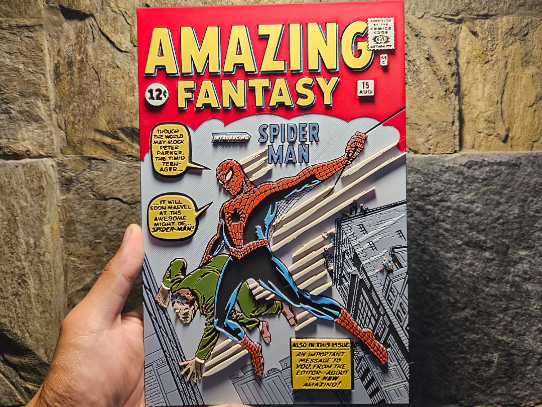 Amazing Fantasy #15 (1962) Spiderman Hueforge — vue 1