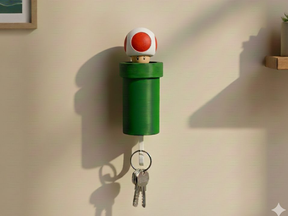 Appendi Chiavi a Parete di Super Mario - Toad — vue 1