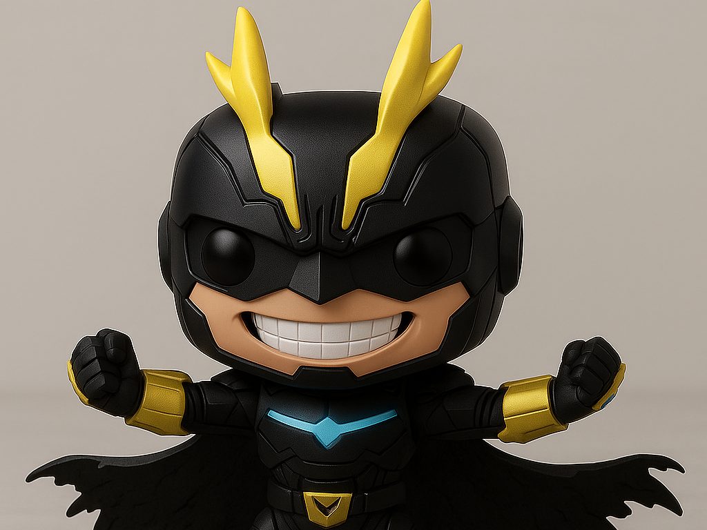 Armored might mini funko pop — vue 1