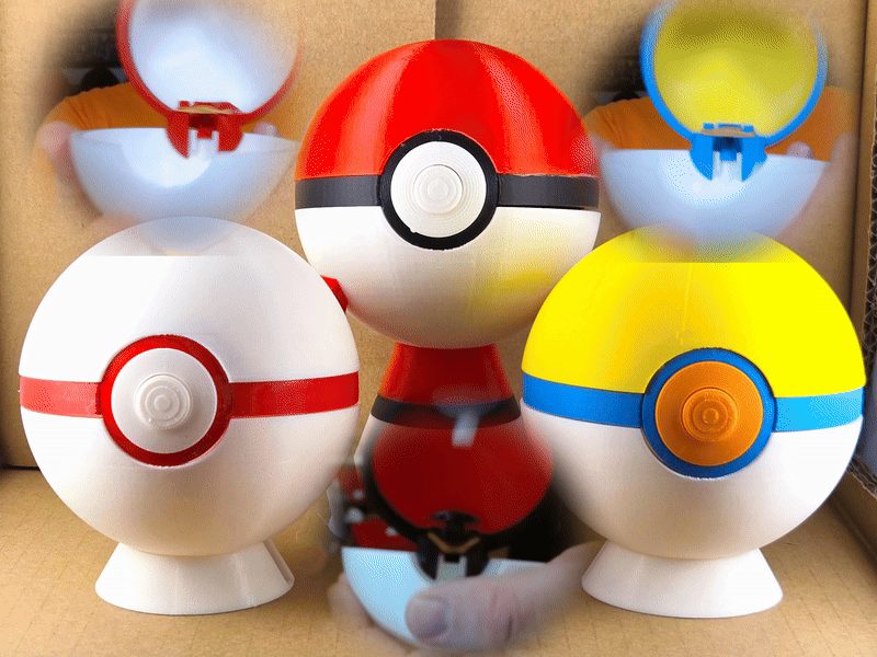 Auto-Opening Poke Ball — vue 1