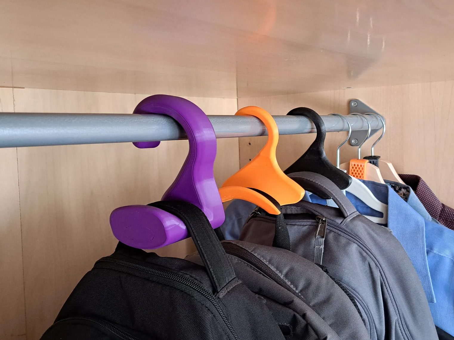 Bag Coat Hanger (Heavy Duty Version) — vue 1
