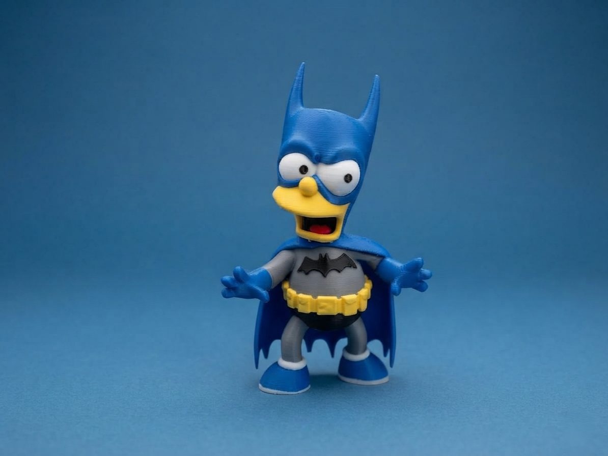 Bart Batman The Simpsons — vue 1