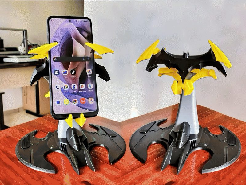 Bat Wings Phone Holder — vue 1