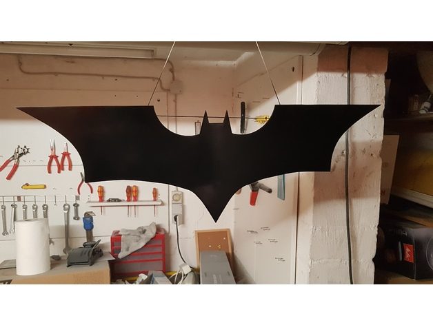Bat LED wall lamp — vue 7