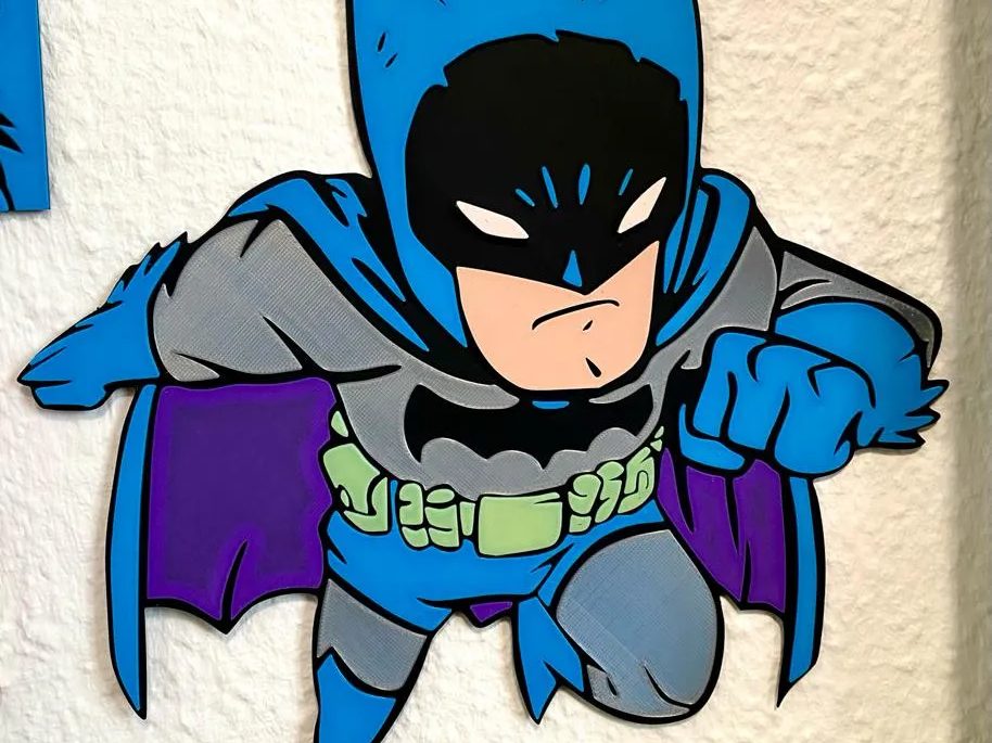 Batman 7 colores, 1 AMS. Batman 7 colors,1 AMS — vue 1
