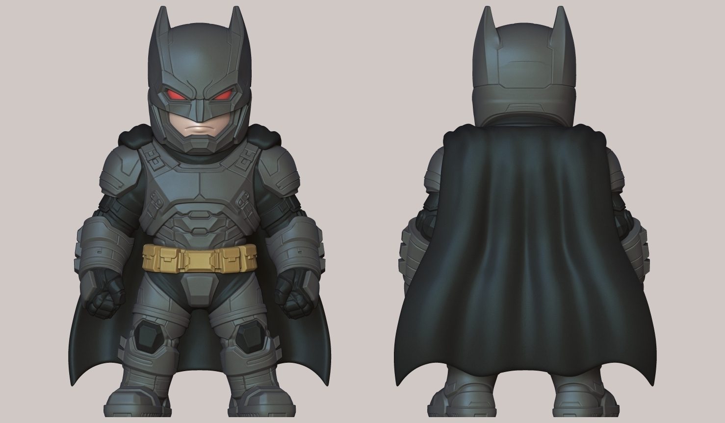 Batman armure — vue 1