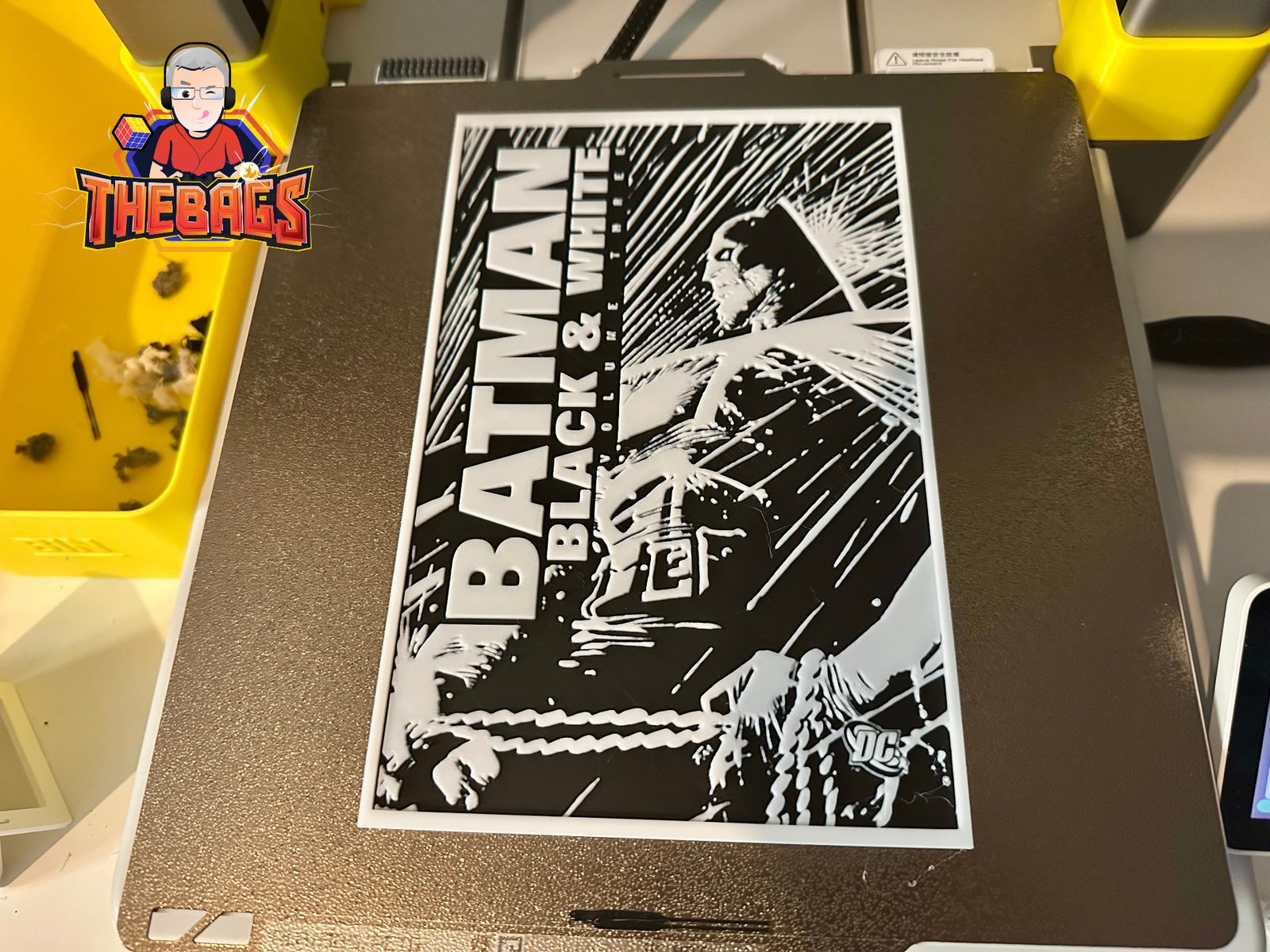 Batman - Black & White - Frank Miller cover — vue 1