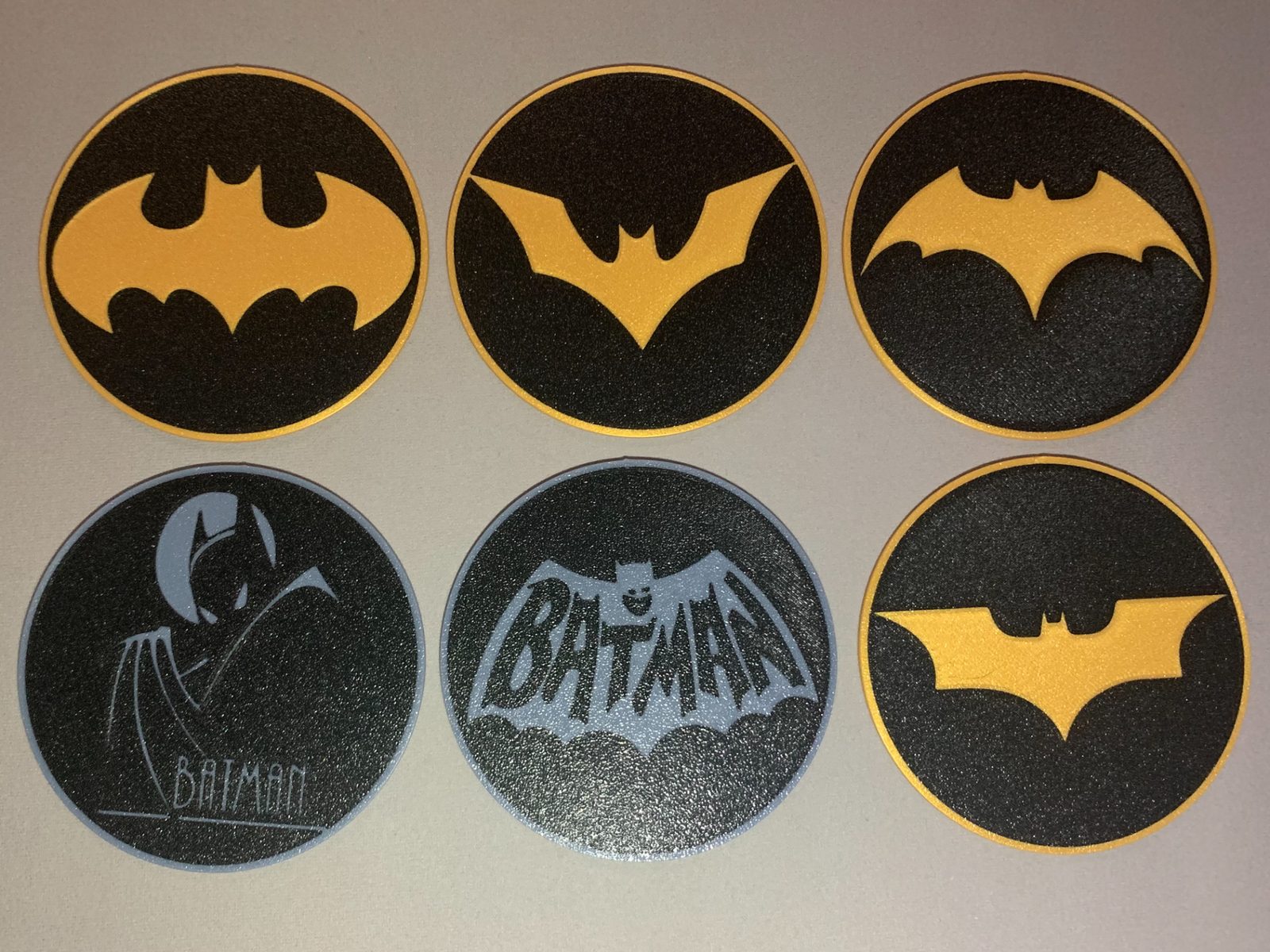 Batman Coasters | Set of 6 — vue 1
