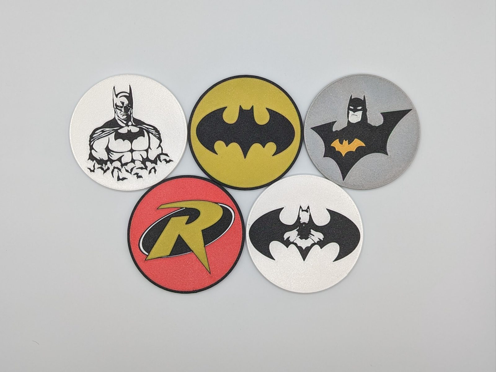 Batman & Robin Coaster Set — vue 1
