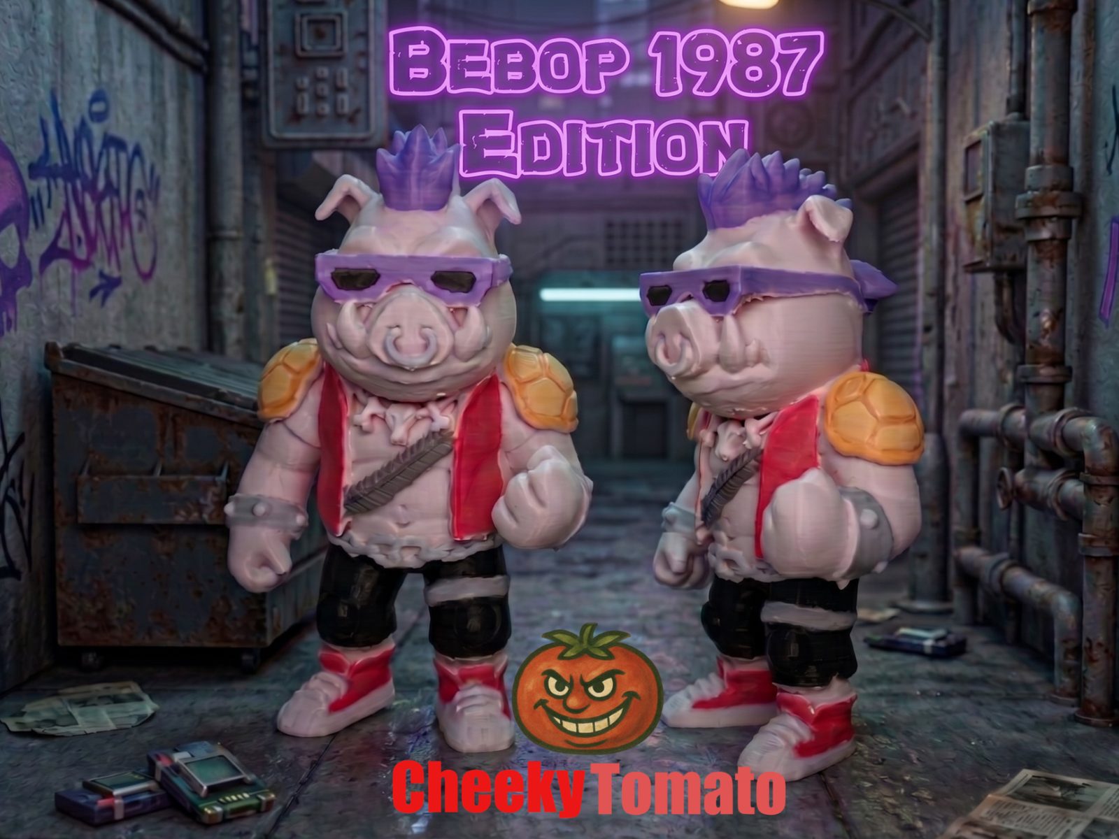 Bebop – TMNT 1987 Edition DeskBuddy — vue 1