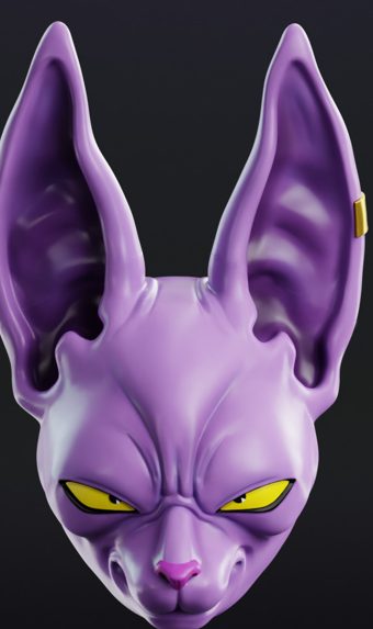Beerus Mask–( Personal Use Recommended) — vue 1