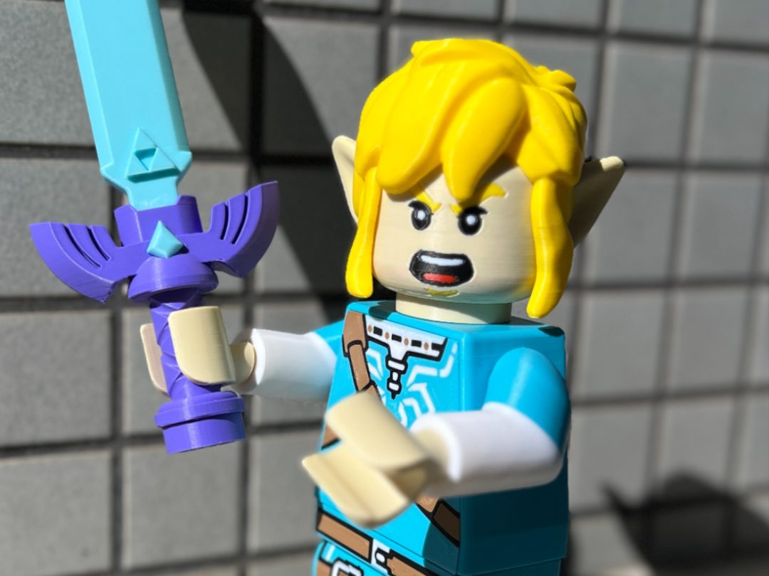 BIG BRICK ZELDA BotW LINK — vue 1