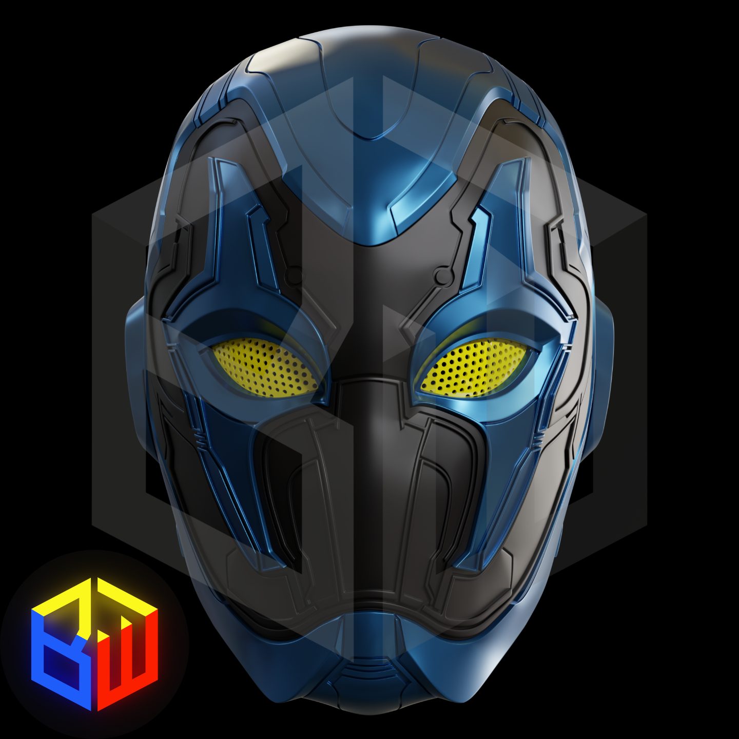 Blue Beetle Movie Helmet V3 — vue 1