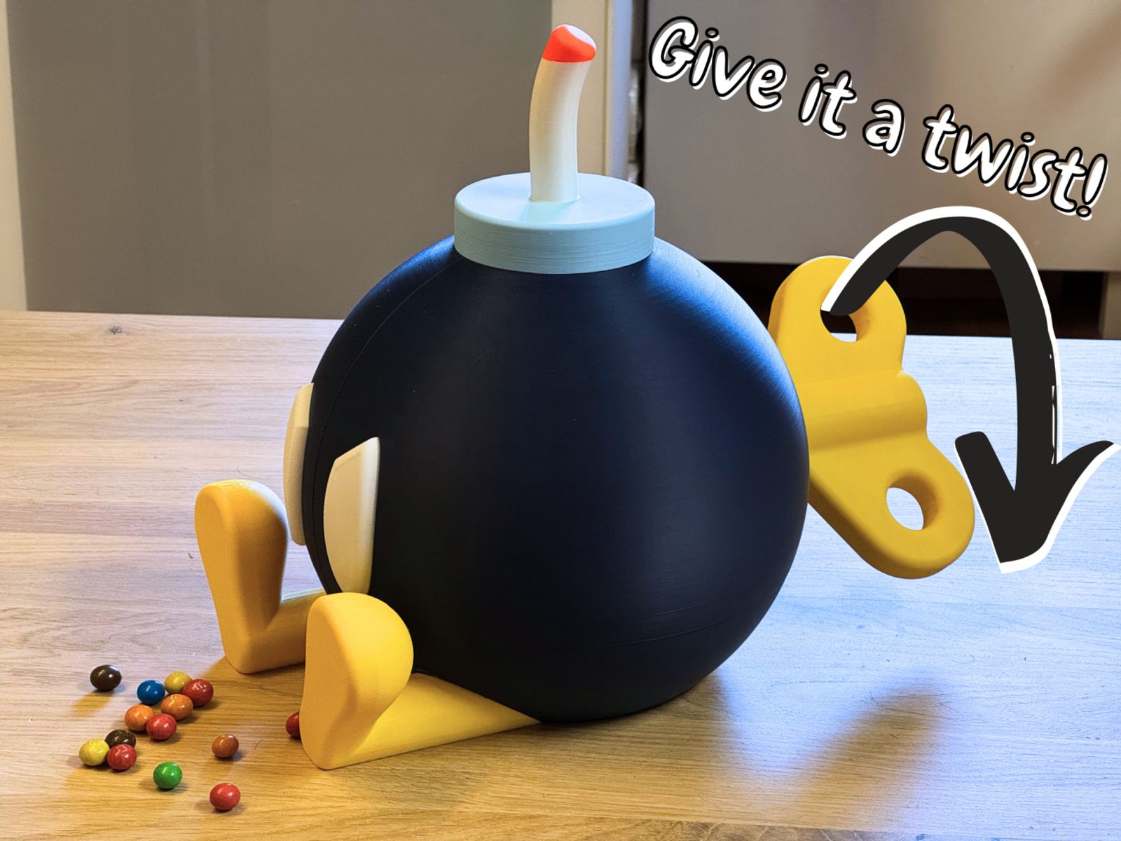 Bob-omb Candy Dispenser — vue 1
