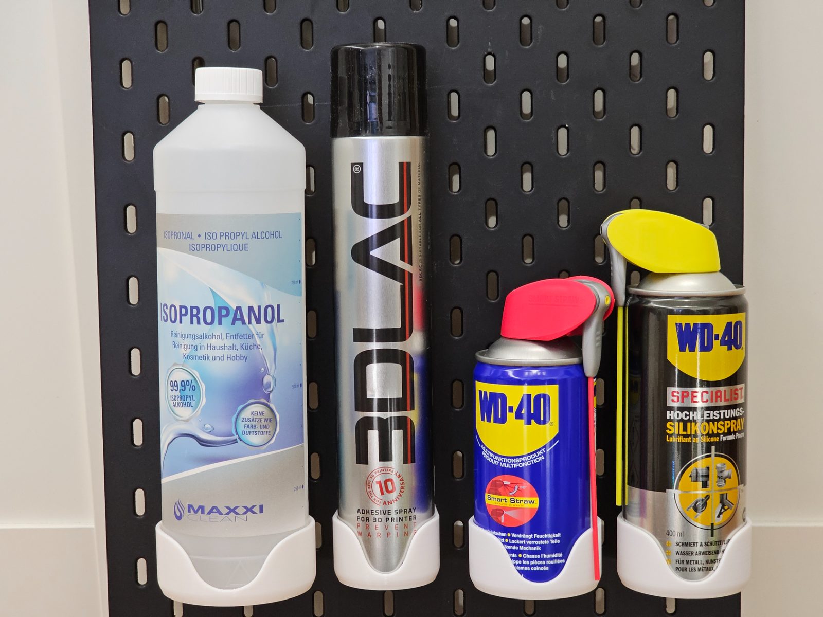 Bottle Holders for IKEA Skadis — vue 1