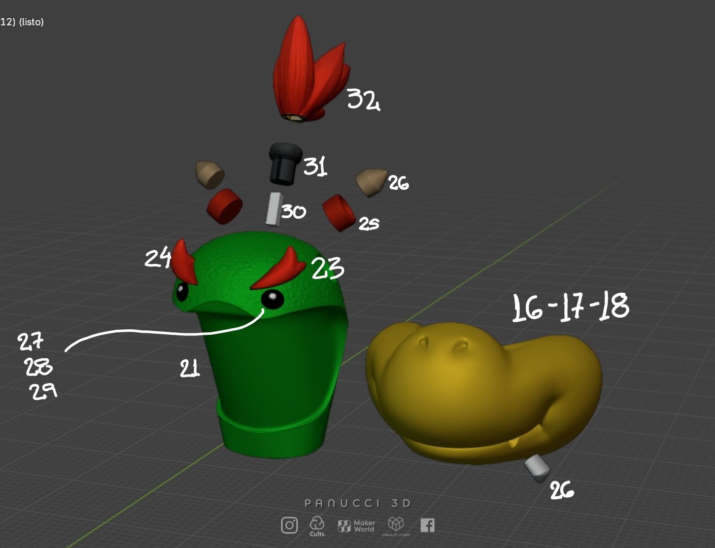 Bowser jr Palomera - candy maker (super mario galaxy) — vue 4