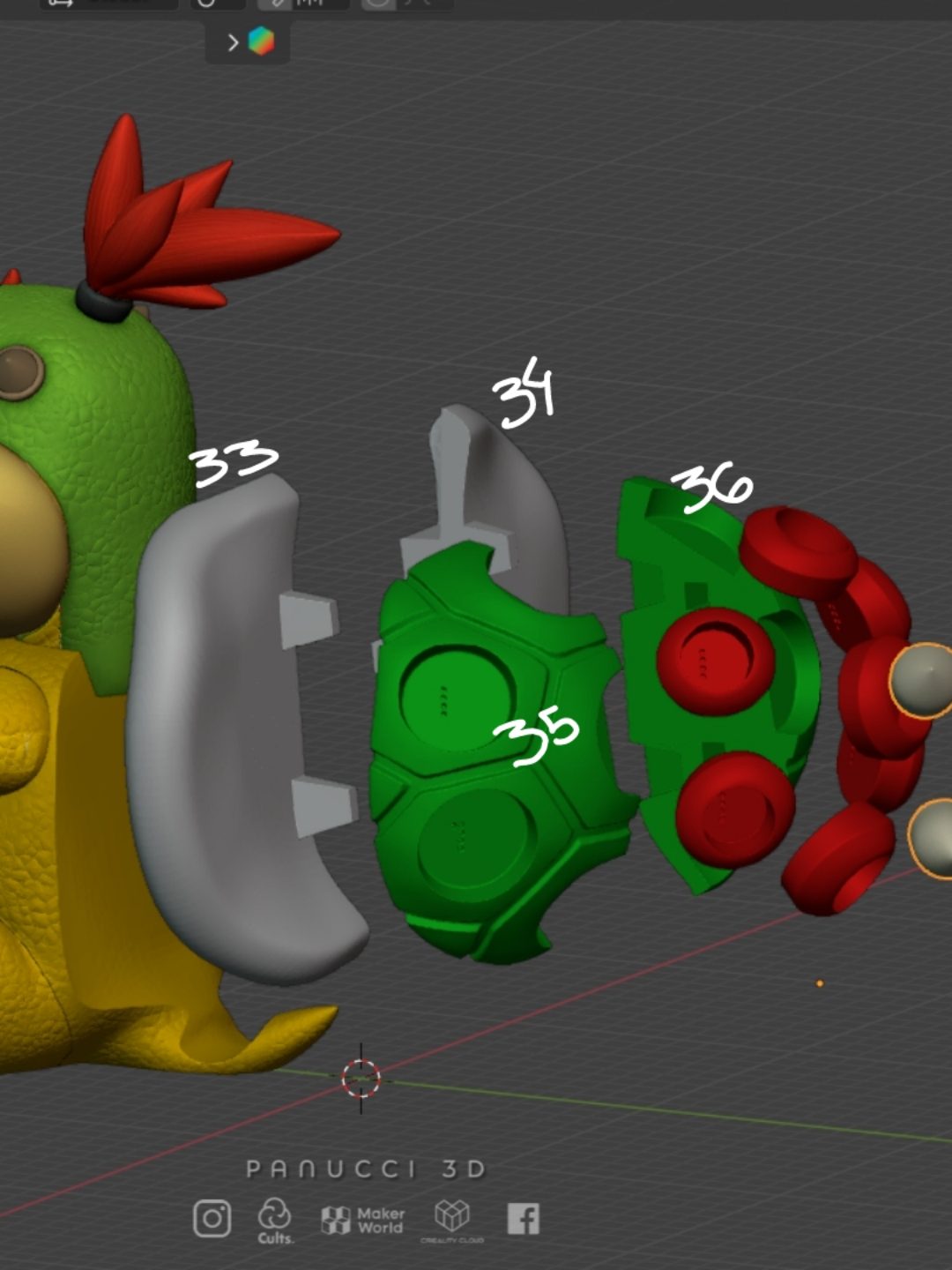 Bowser jr Palomera - candy maker (super mario galaxy) — vue 5