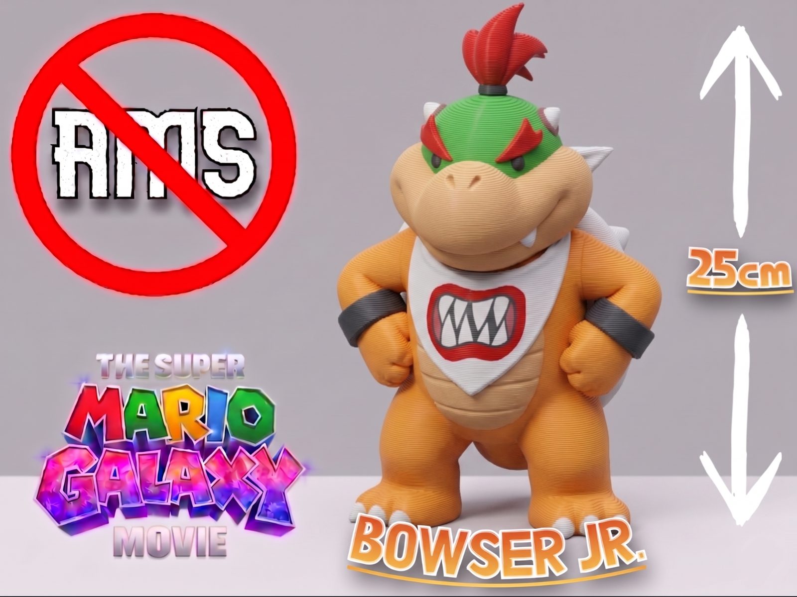 Bowser Jr.- Super Mario Movie — vue 1