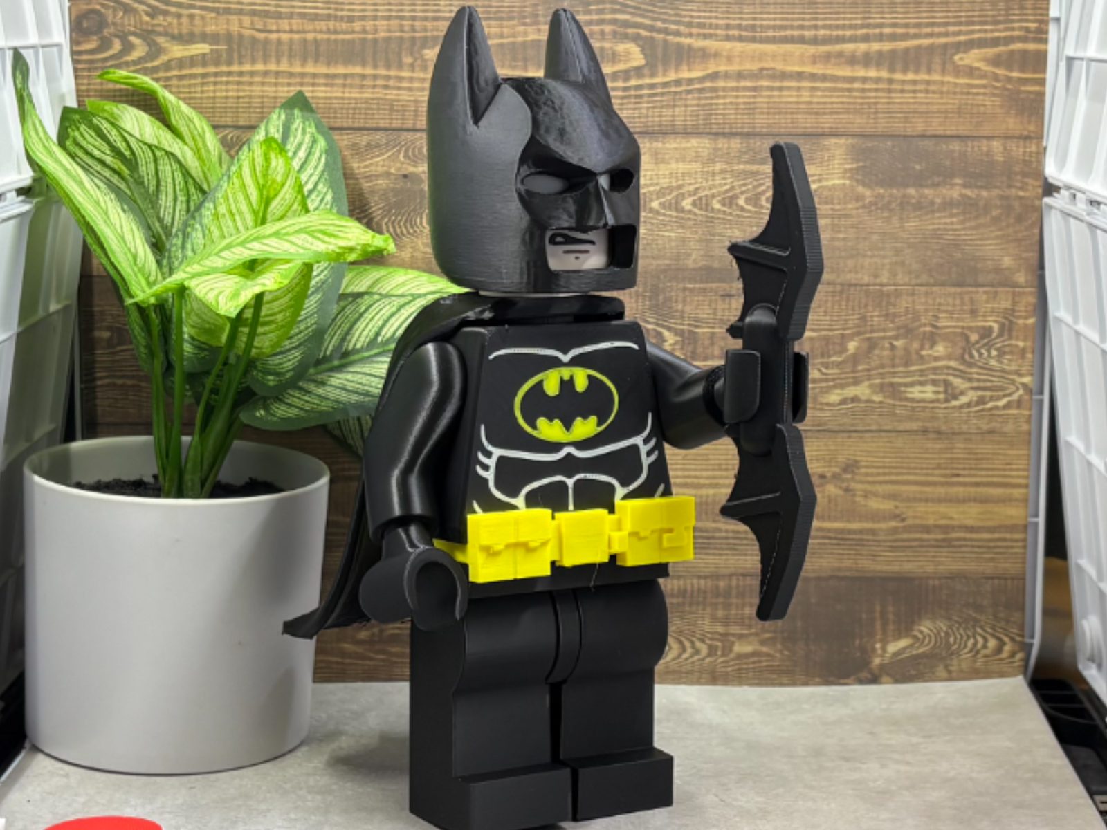 Brick 500% - Batman with Cape — vue 1