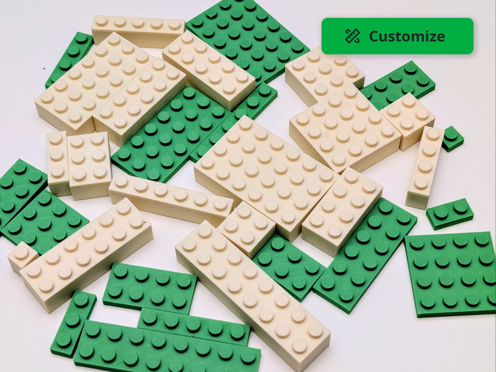 Brick Customizer Generate Any Size Block or Plate — vue 1