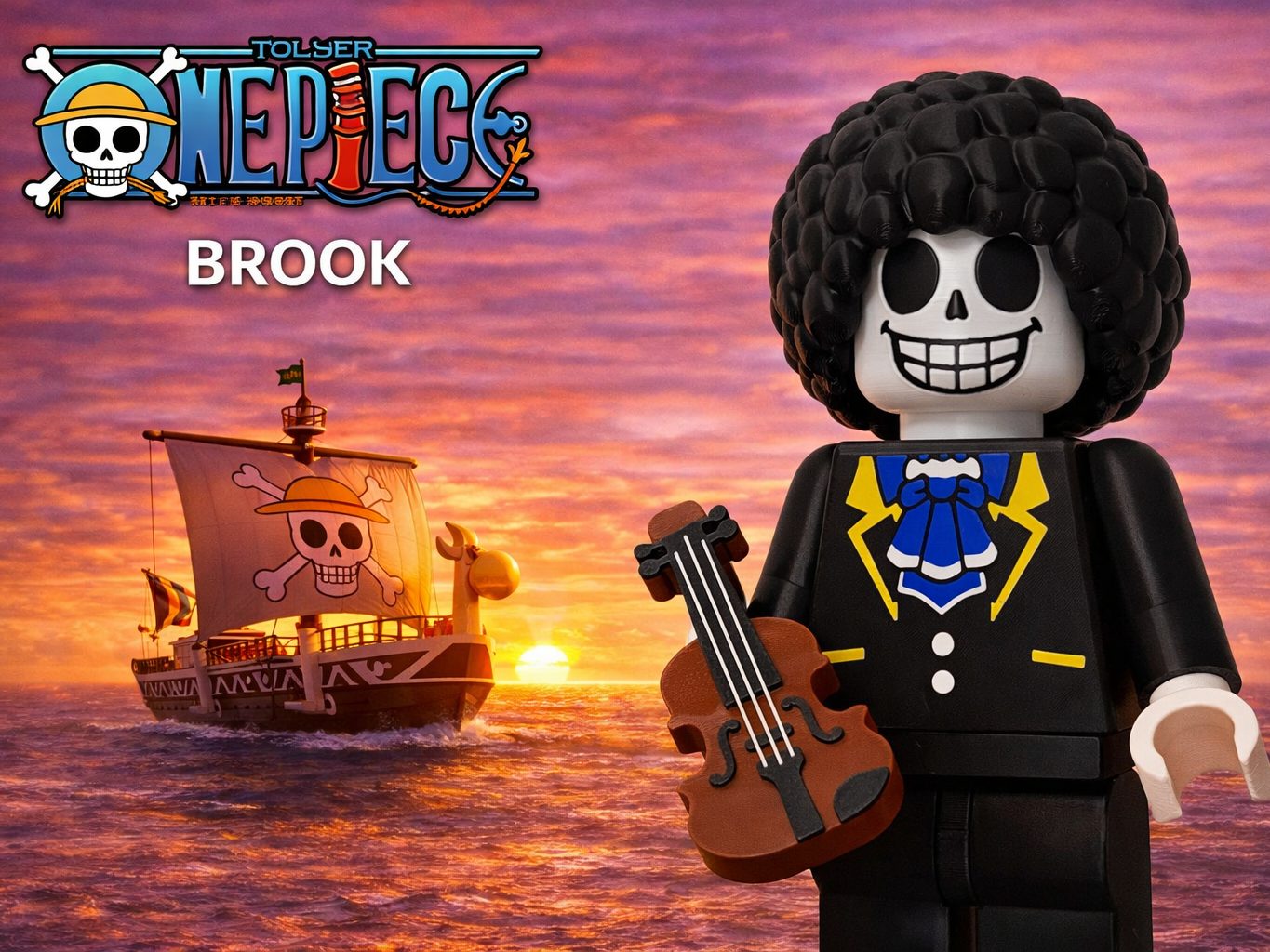 Brook Figure #05 – One Piece Printed by @Briandor — vue 1