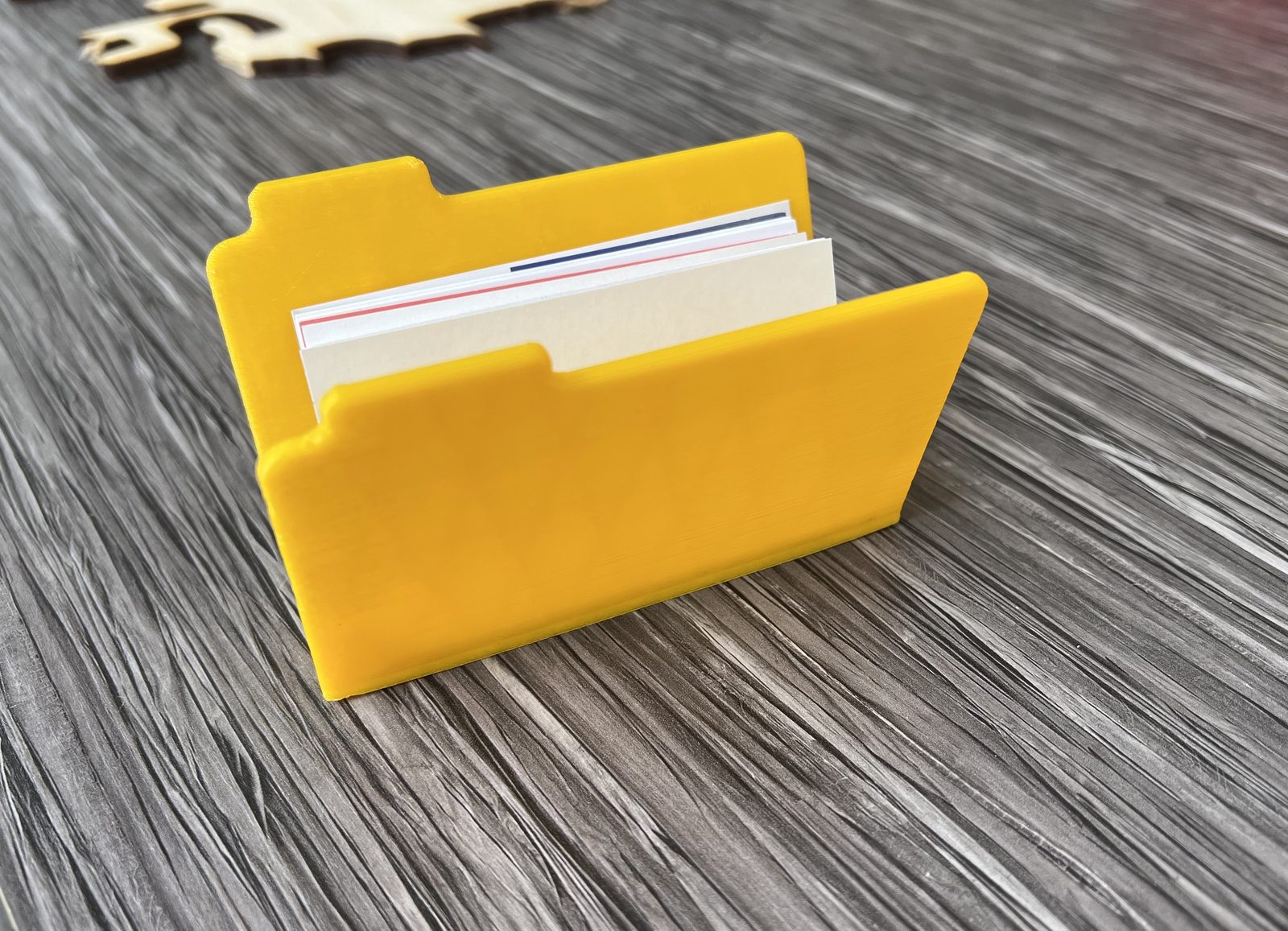 Business Card Folder Holder — vue 1