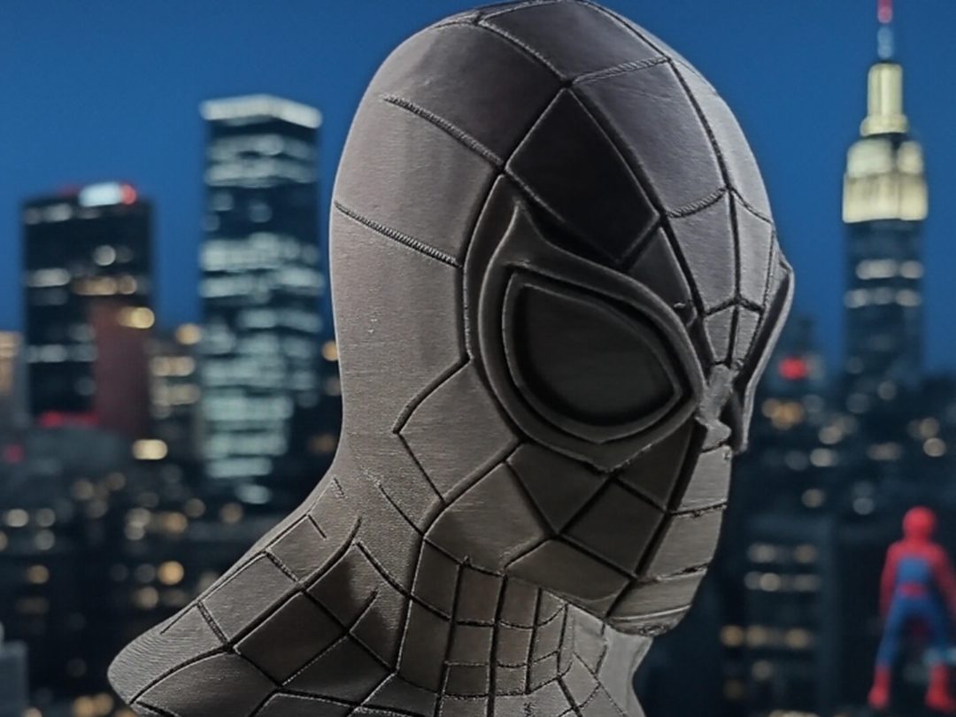 Buste Spider Man — vue 1