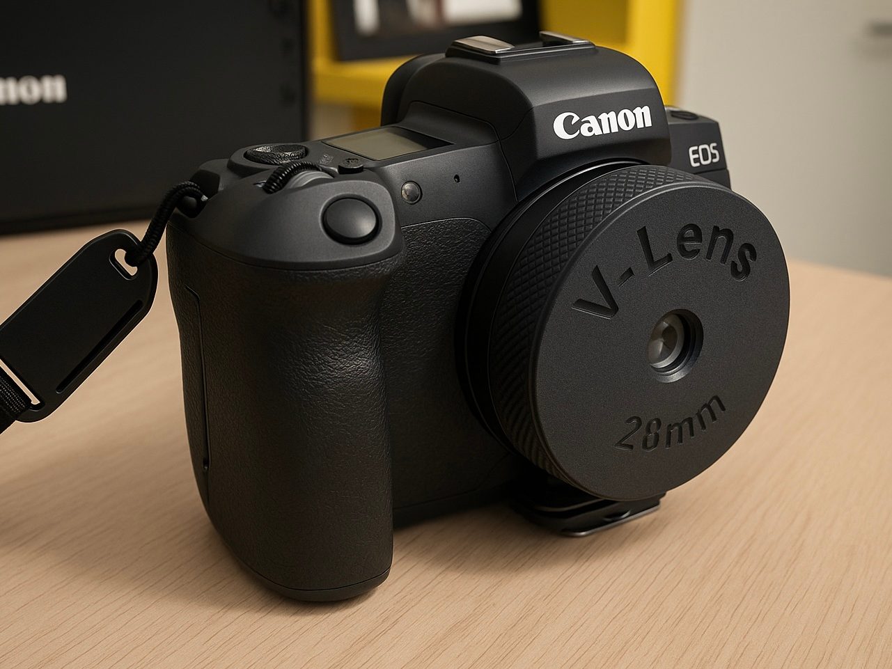 Canon RF V-Lens — vue 1