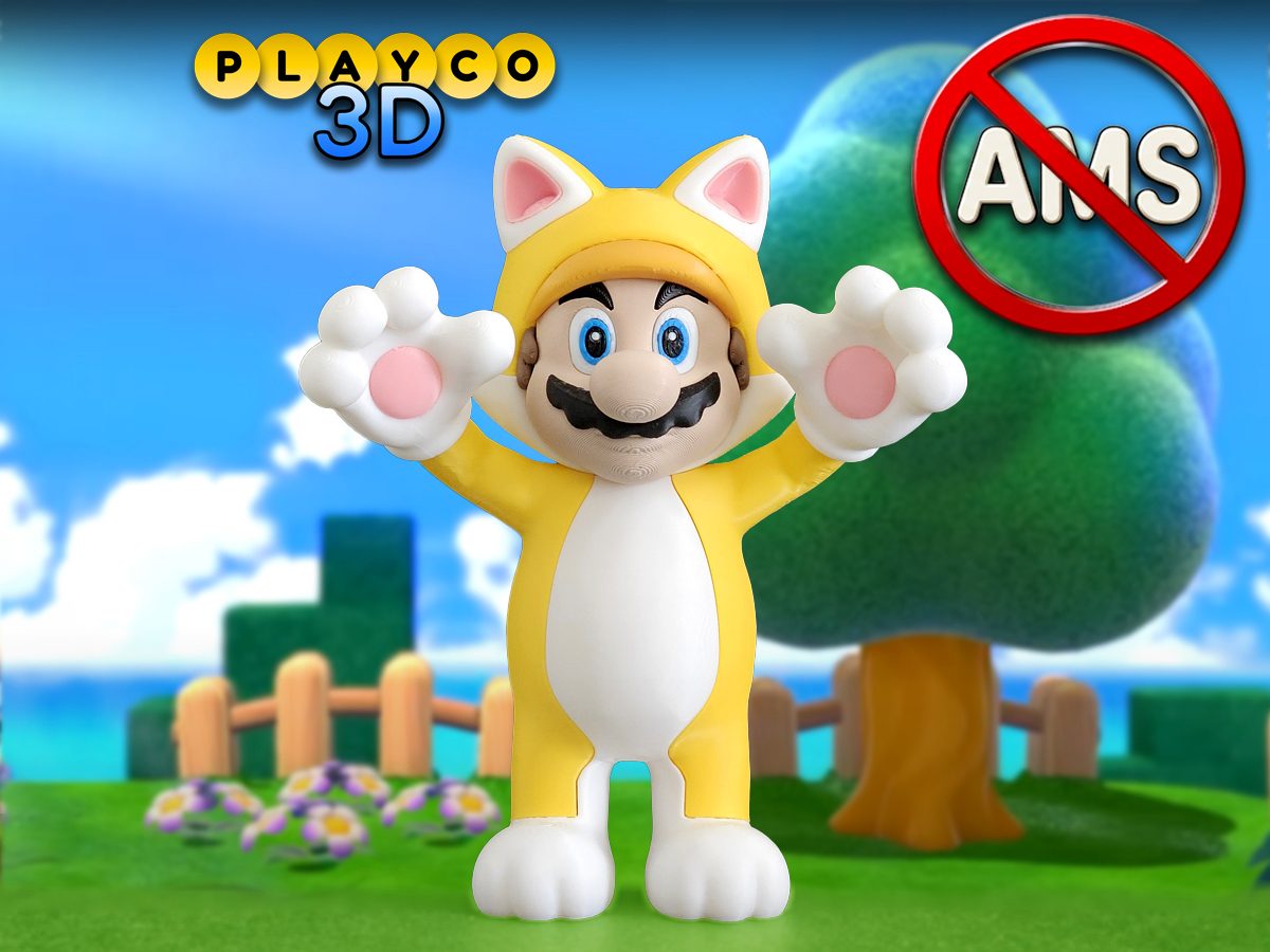 Cat Mario ( Super Mario 3D World ) — vue 1