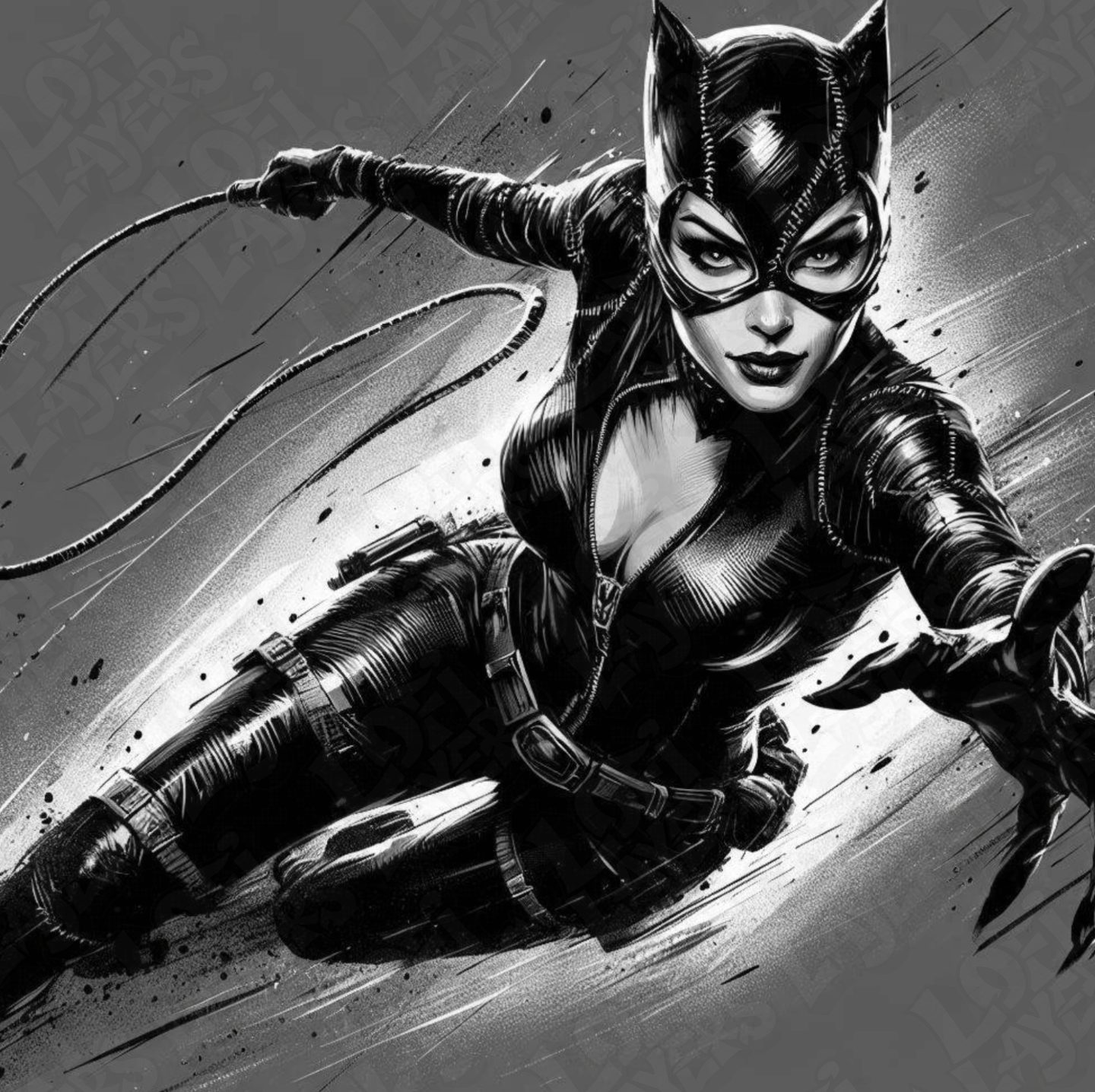Catwoman Hueforge — vue 1
