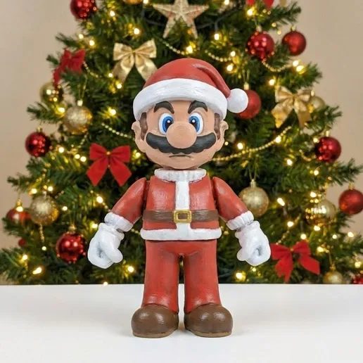 Christmas Santa Claus Mario Flexi — vue 1