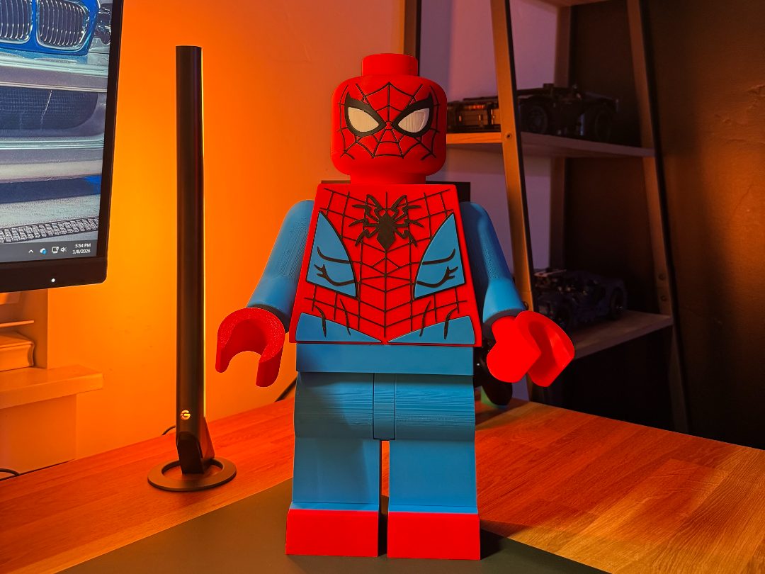 Classic Spiderman BRICK modular Figure 16" — vue 1
