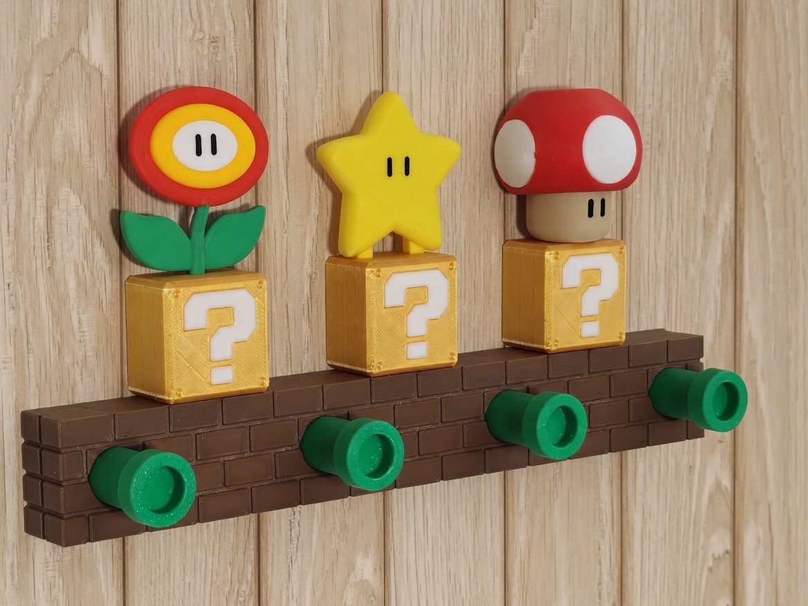 Clothes hanger - Super Mario — vue 1