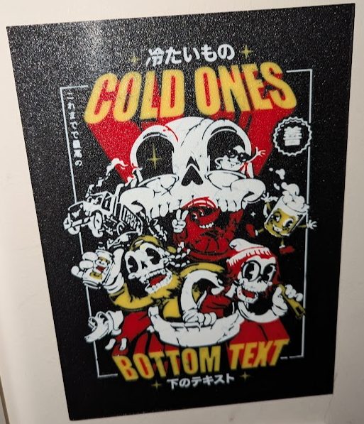 ColdOnes Fanart Poster — vue 1