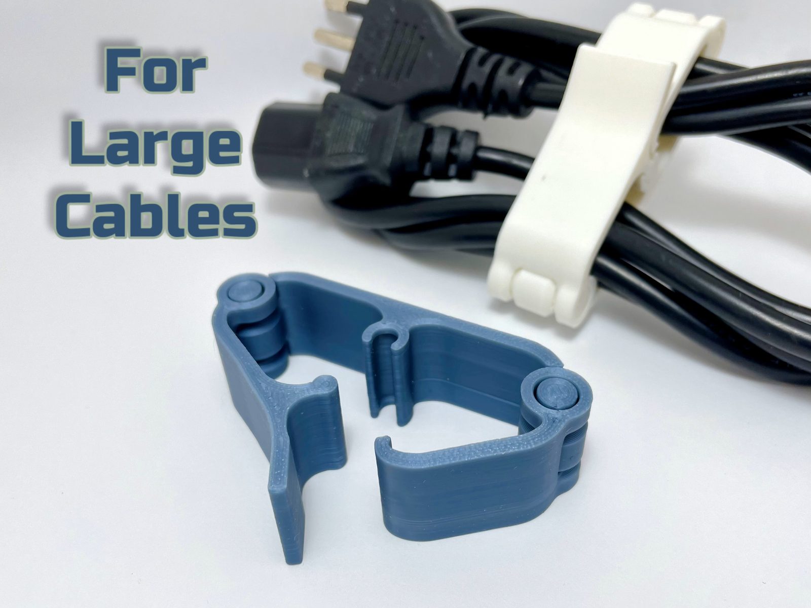Cord / Cable Organizer (Large version) — vue 1