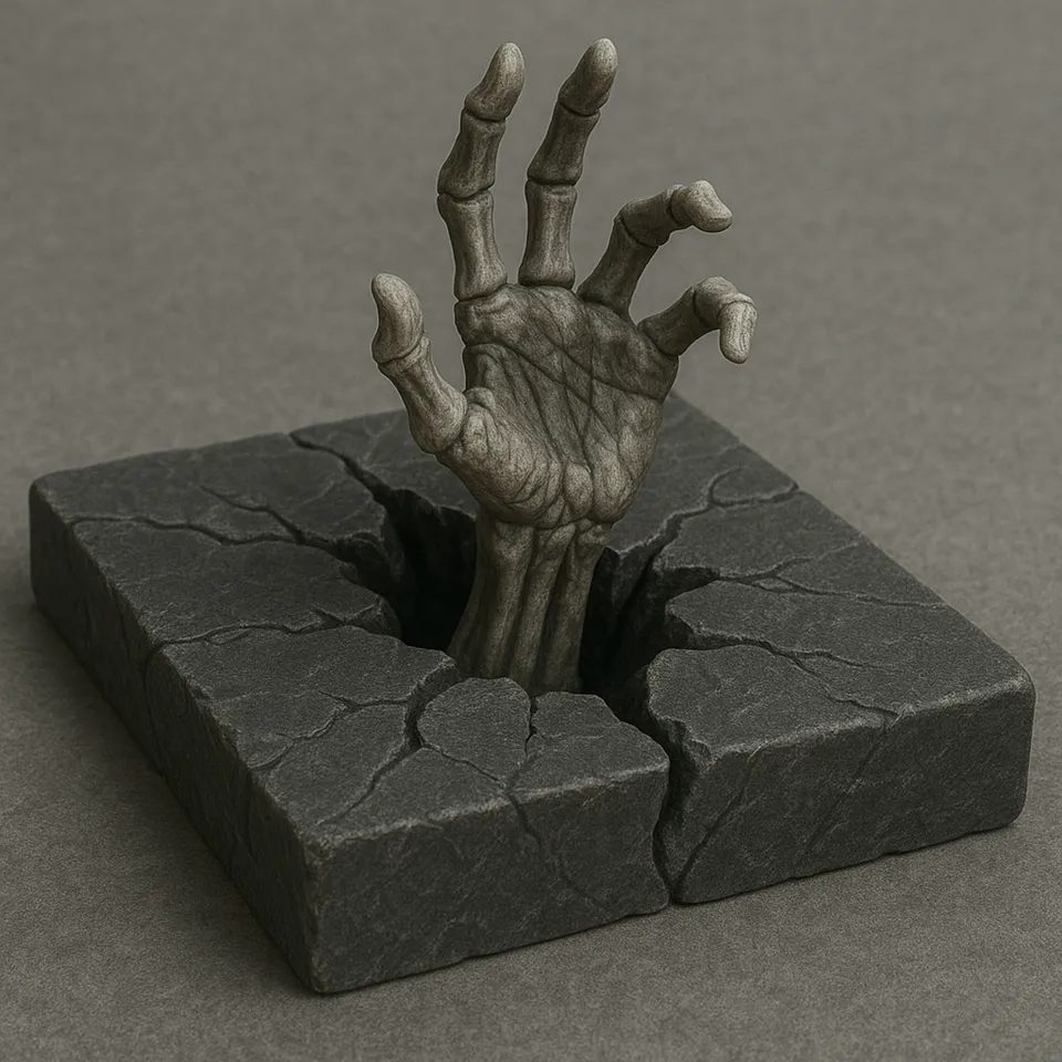 Creepy Skeleton Hand — vue 1
