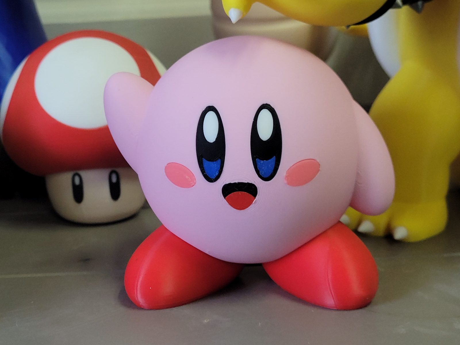 Cute and Happy Kirby (Nintendo) Multipart Model — vue 1