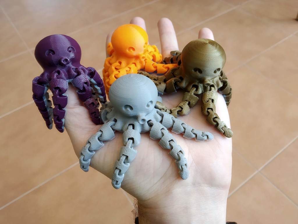 Cute Mini Octopus — vue 1
