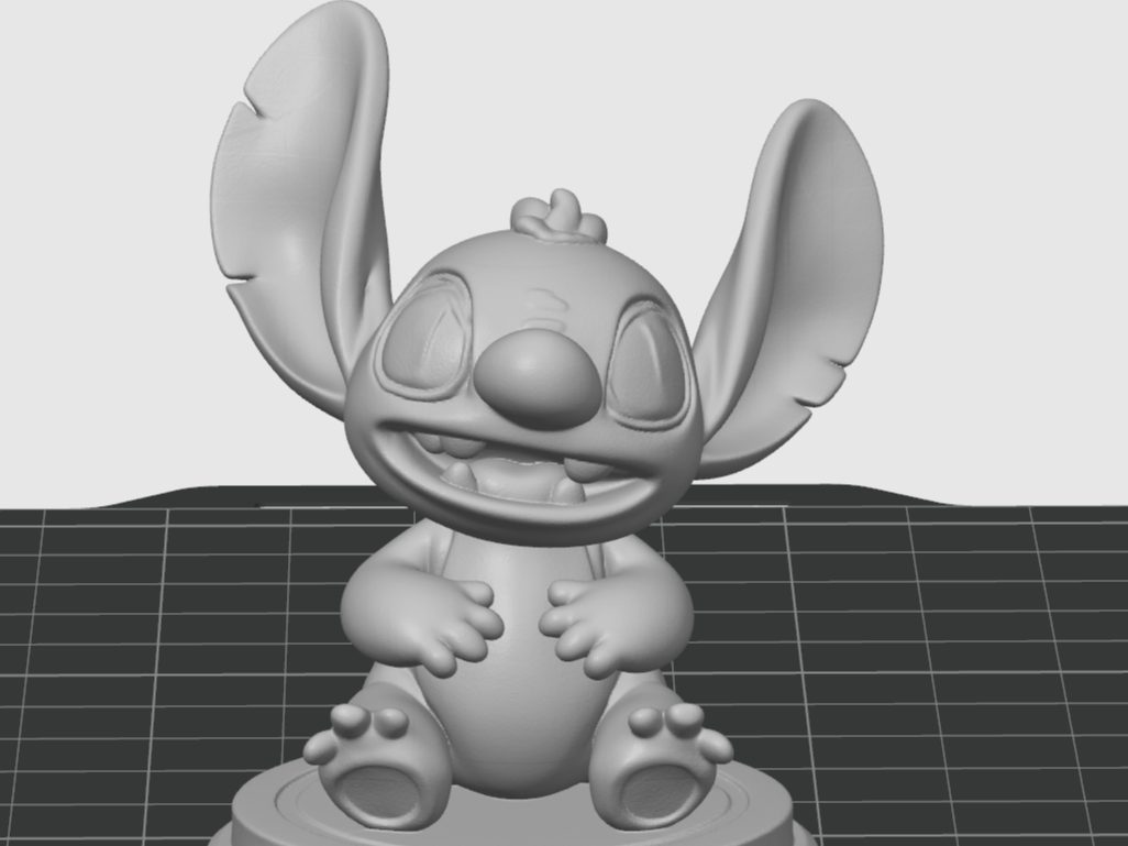Cute Stitch Character On Base — vue 1