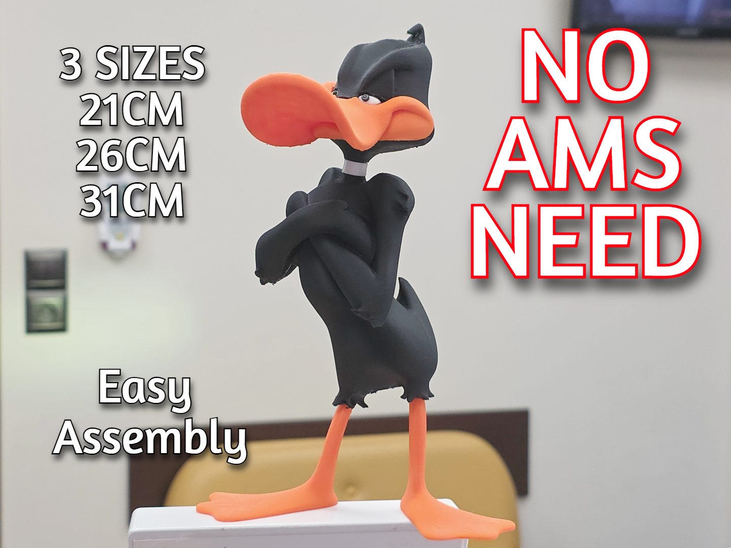 Daffy Duck -- Easy assembly — vue 1