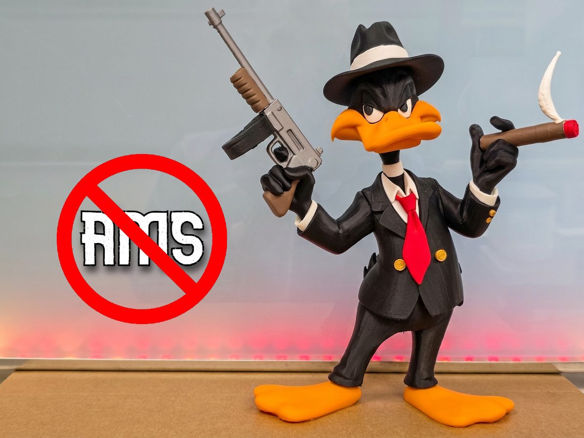 DAFFY DUCK THE GANGSTER / — vue 1