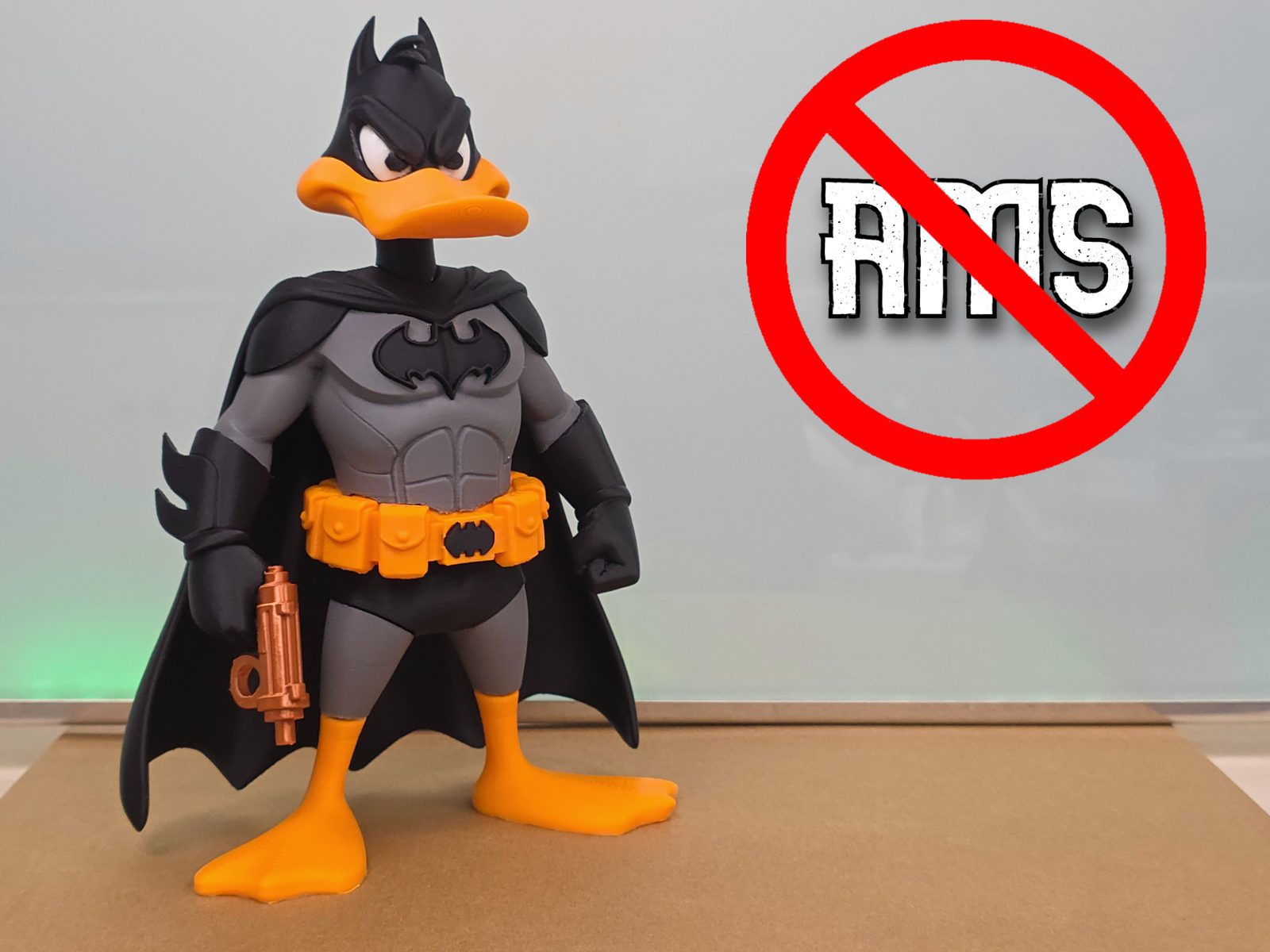 Dafy duck batman — vue 1