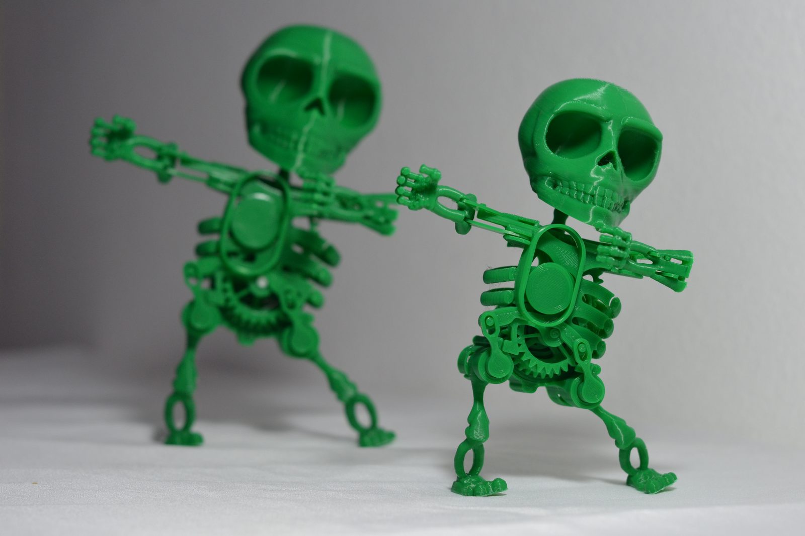 Dancing Skeleton — vue 1