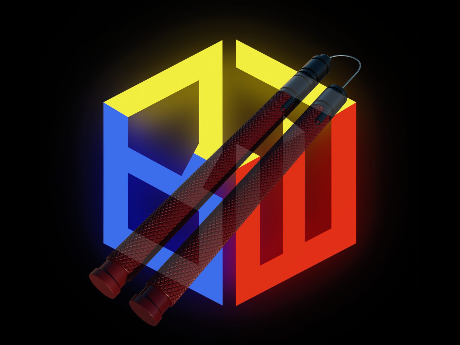 DareDevil Born Again Billy Clubs (Functional) — vue 1
