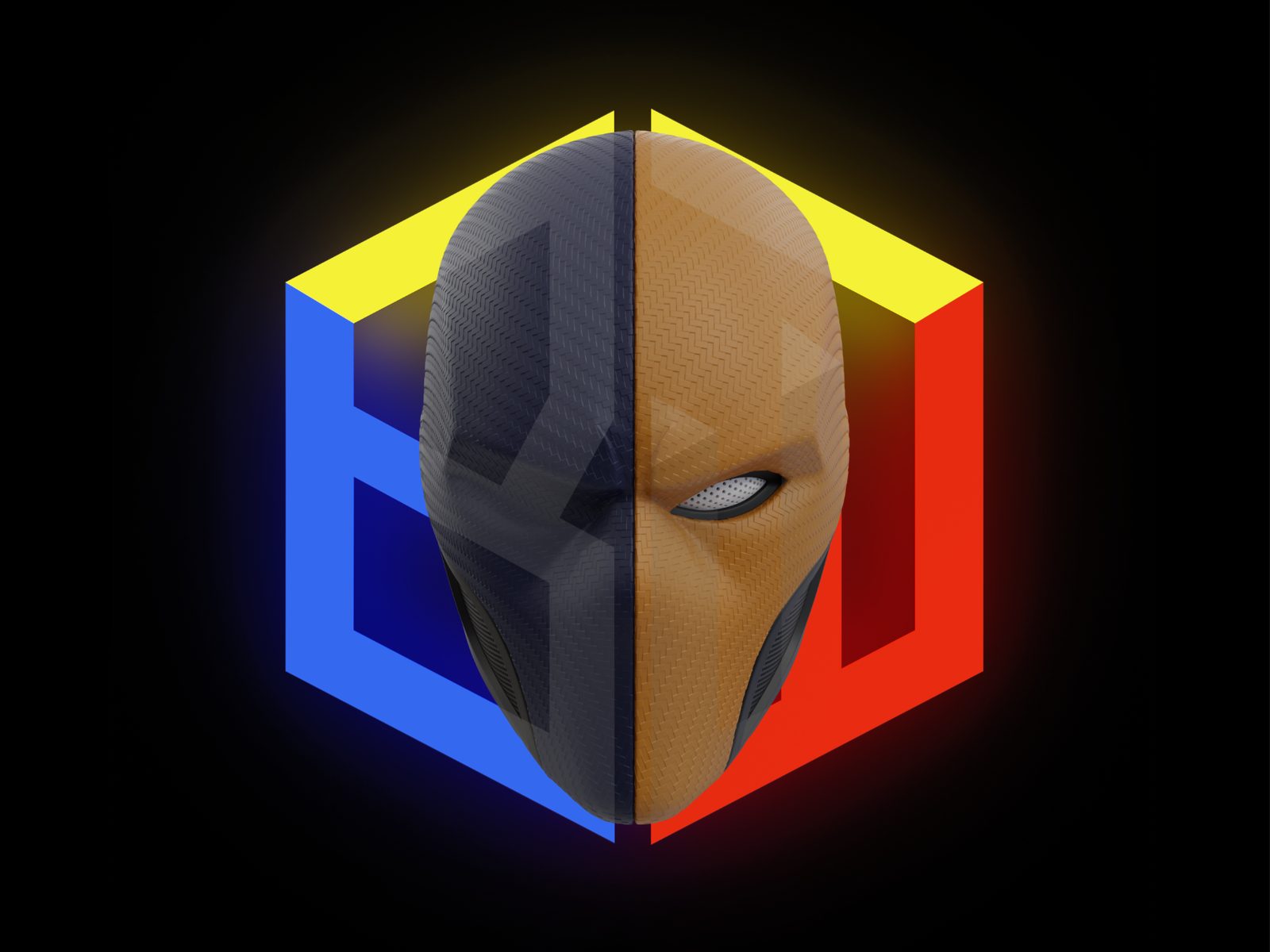DeathStroke vs RedHood 2025 Helmet — vue 1