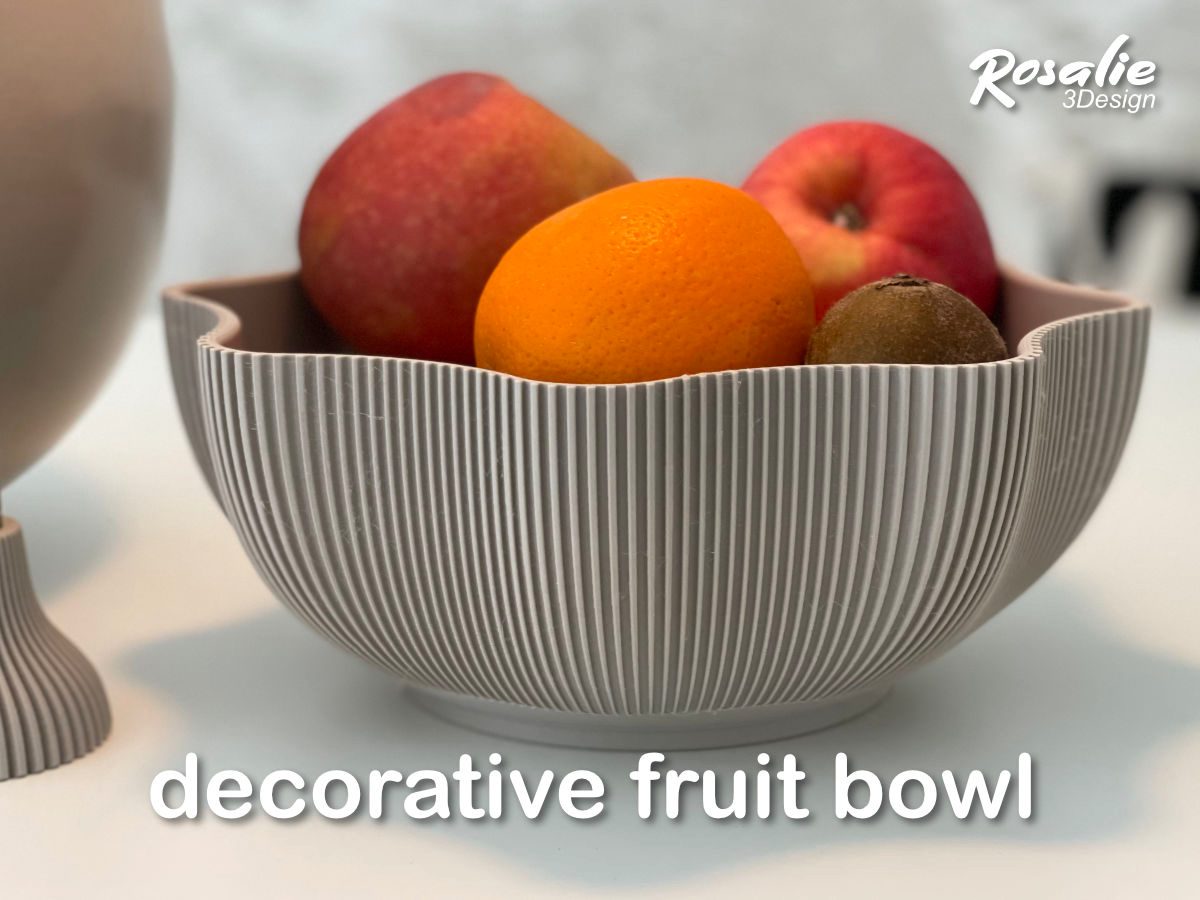 Decorative fruit bowl — vue 1