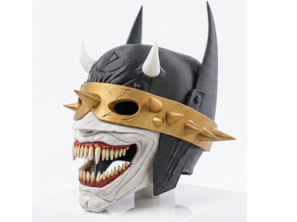 DEMON BATMAN WHO LAUGHS HELMET — vue 1